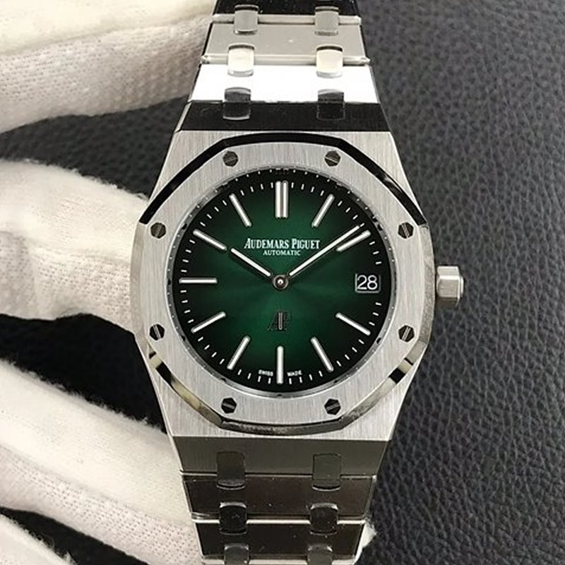 오데마피게 로열오크 15202 스틸 녹판 39mm